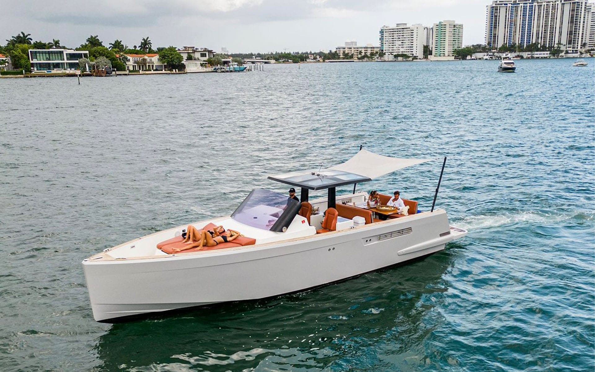 40' Fjord — Fjord yacht charter in Miami, FL