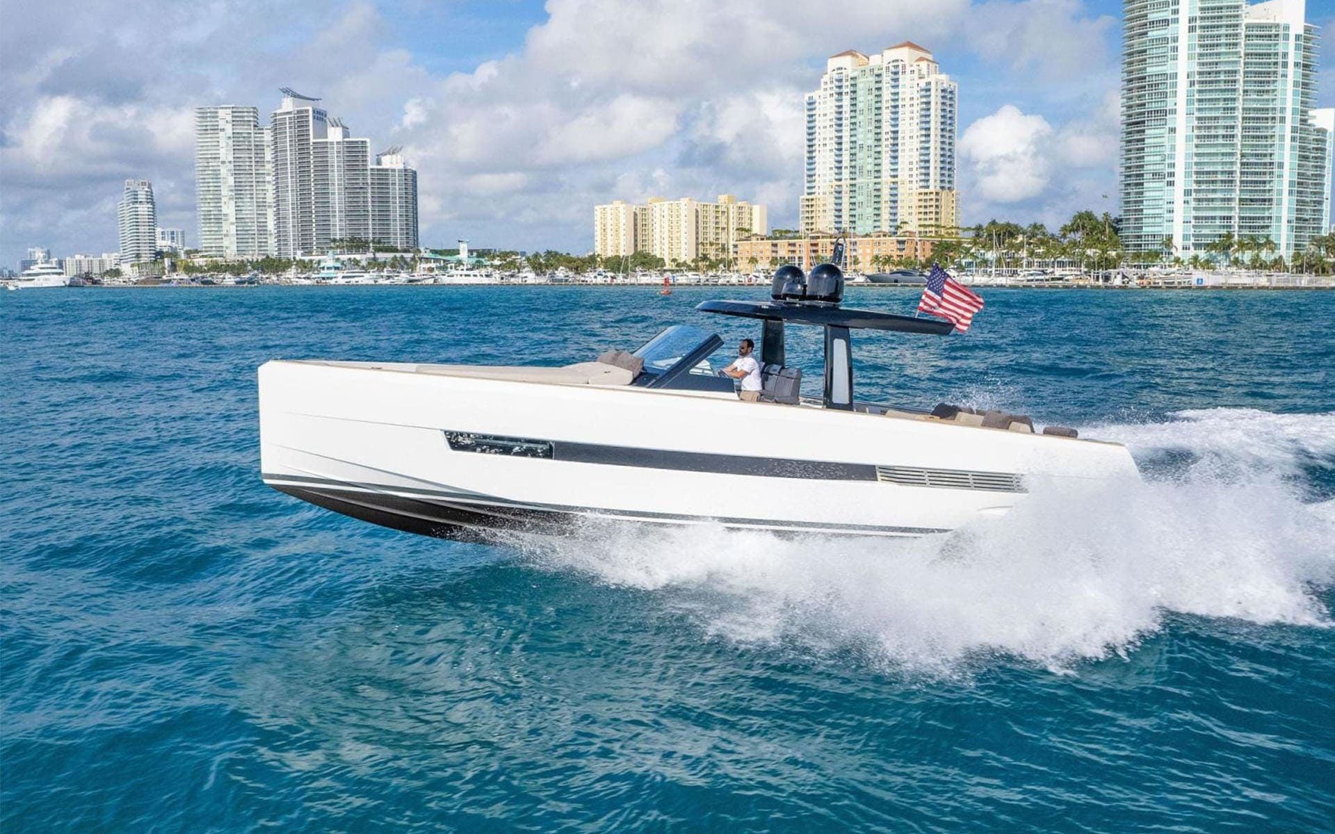  44' Fjord — Fjord yacht charter in North Bay Village, FL