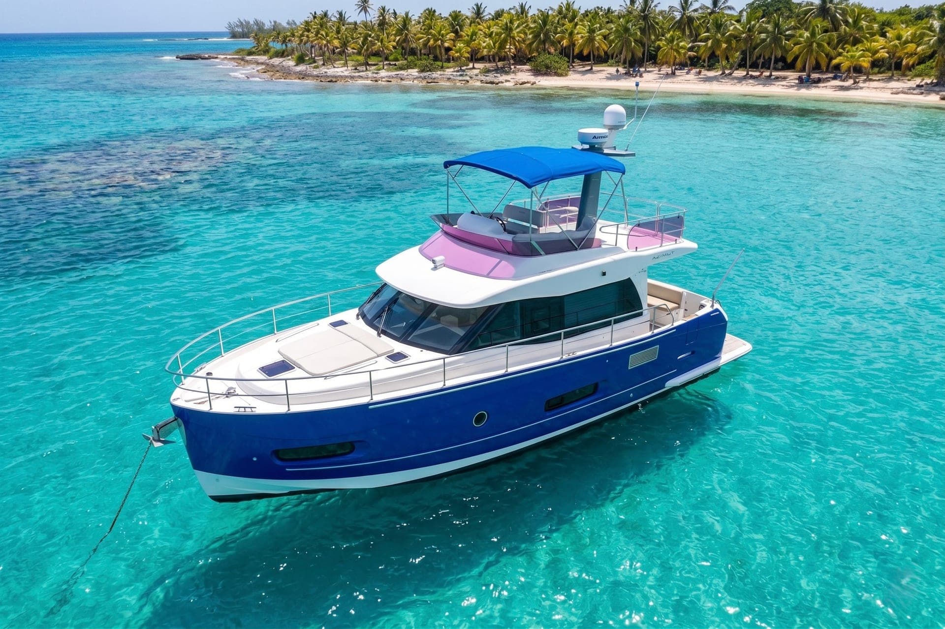 45' Azimit Magellano — Azimut yacht charter in Miami Beach, FL