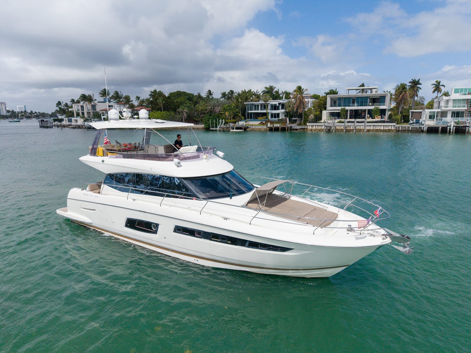 55' Prestige — Prestige yacht charter in Miami Beach, FL