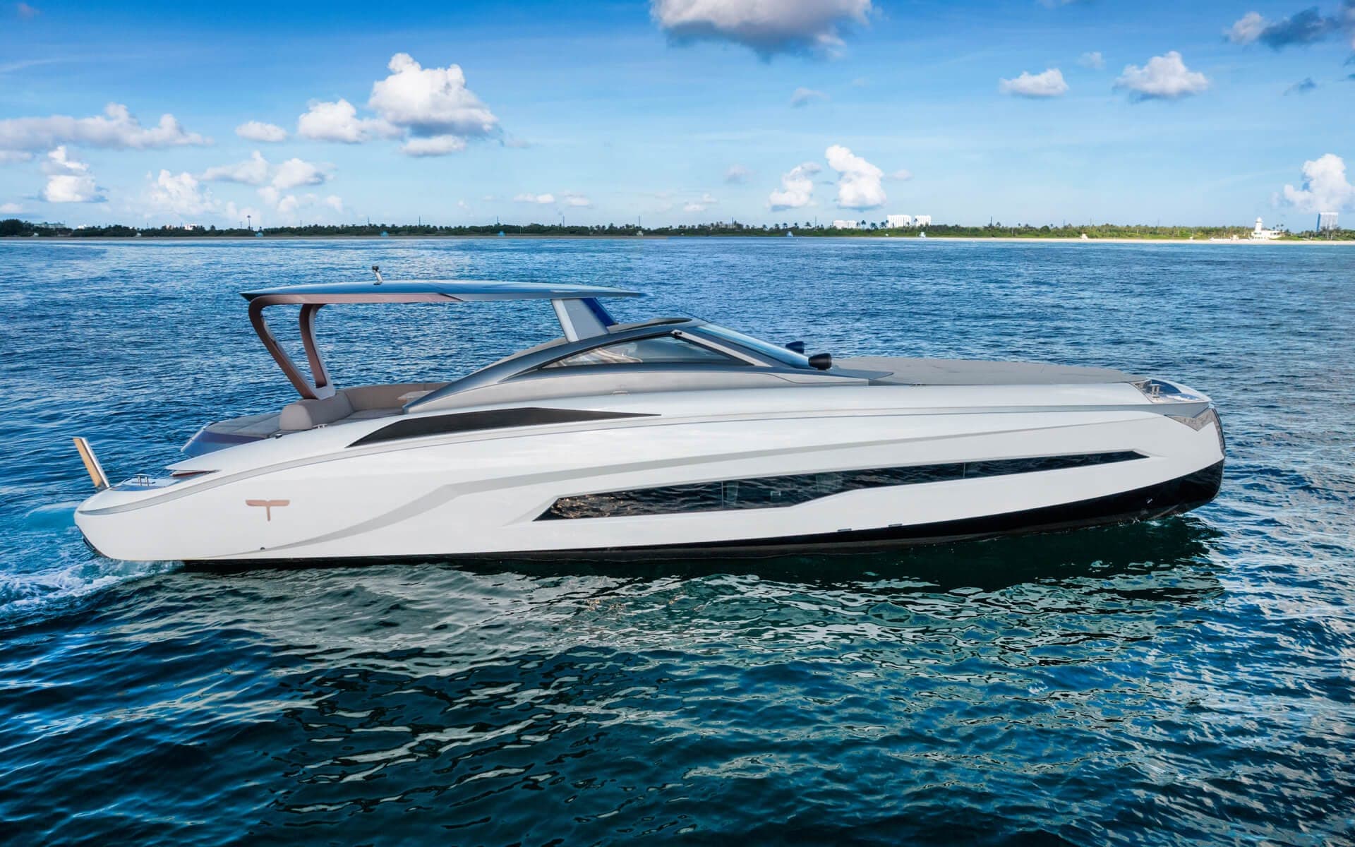 55' Tecnomar Evo — Tecnomar yacht charter in Sunny Isles Beach, FL