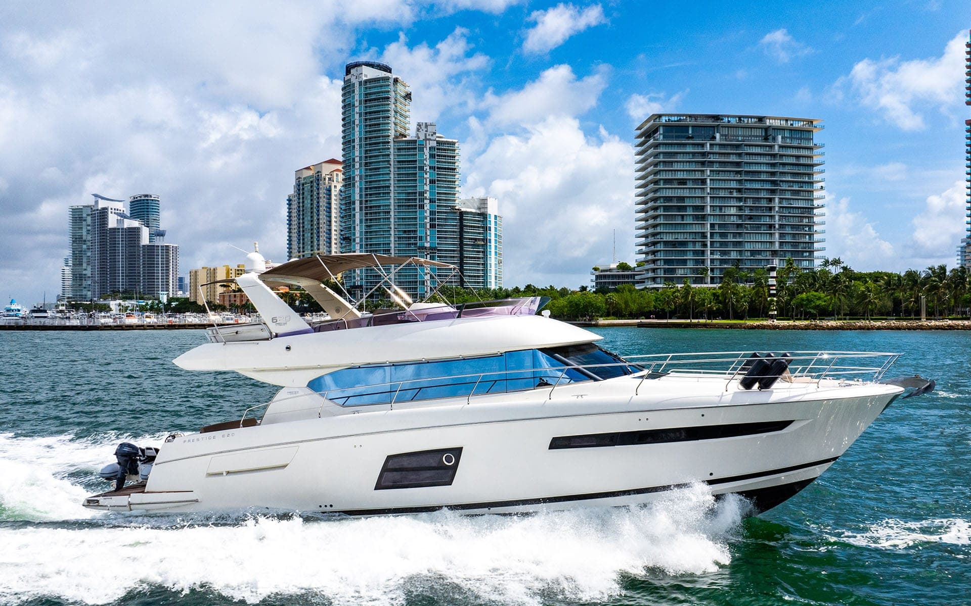 62' Prestige — Prestige yacht charter in Miami Beach, FL