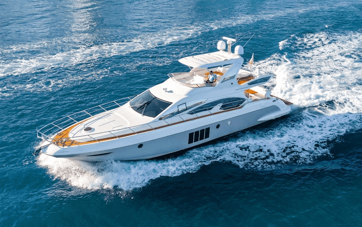 66' Azimut — Azimut yacht charter in Miami, FL
