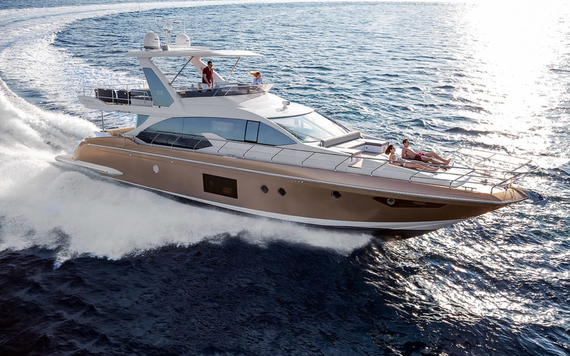 66' Azimut Fly — Azimut yacht charter in Miami Beach, FL
