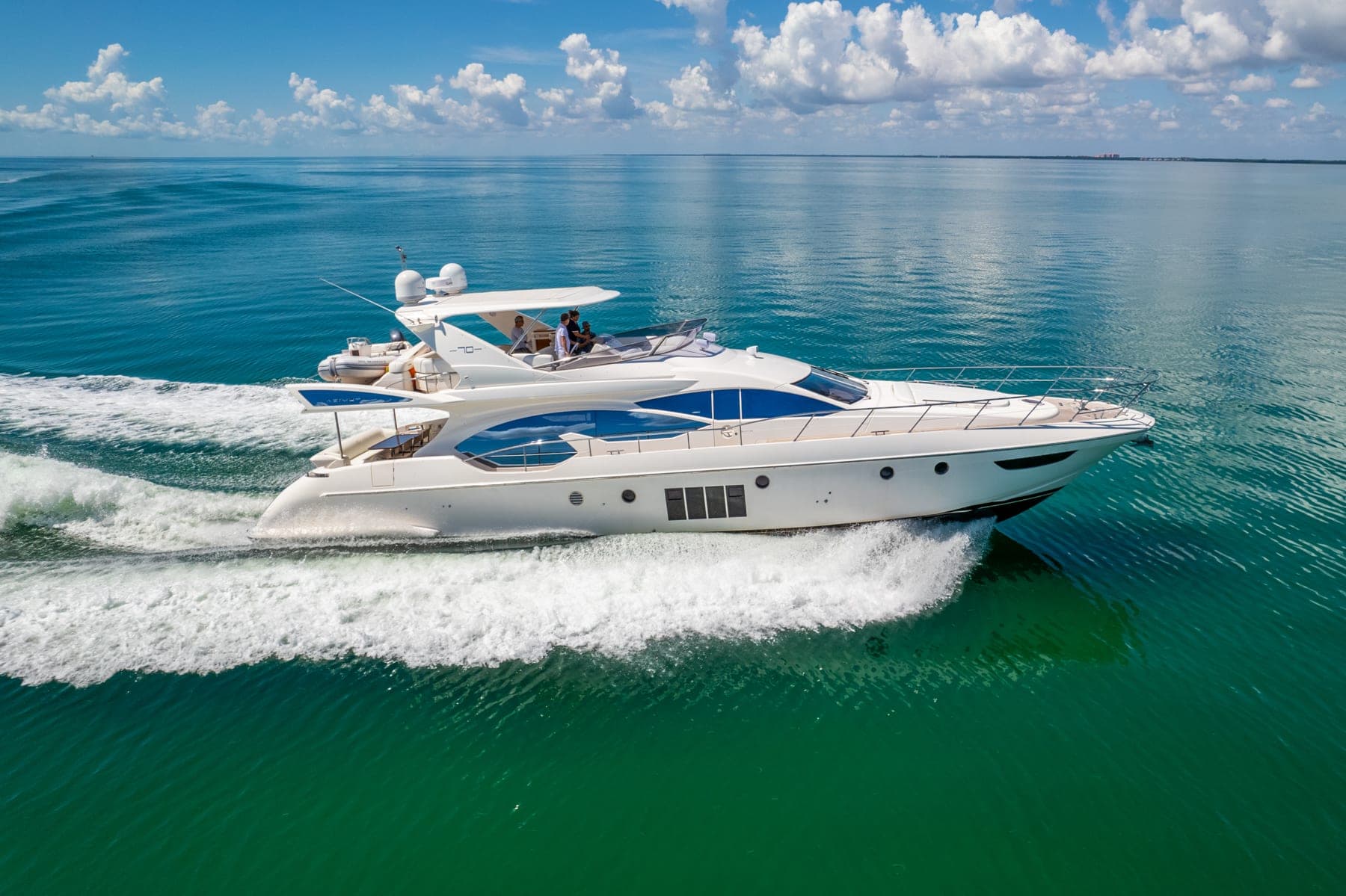 70' Azimut — Azimut yacht charter in Miami Beach, FL