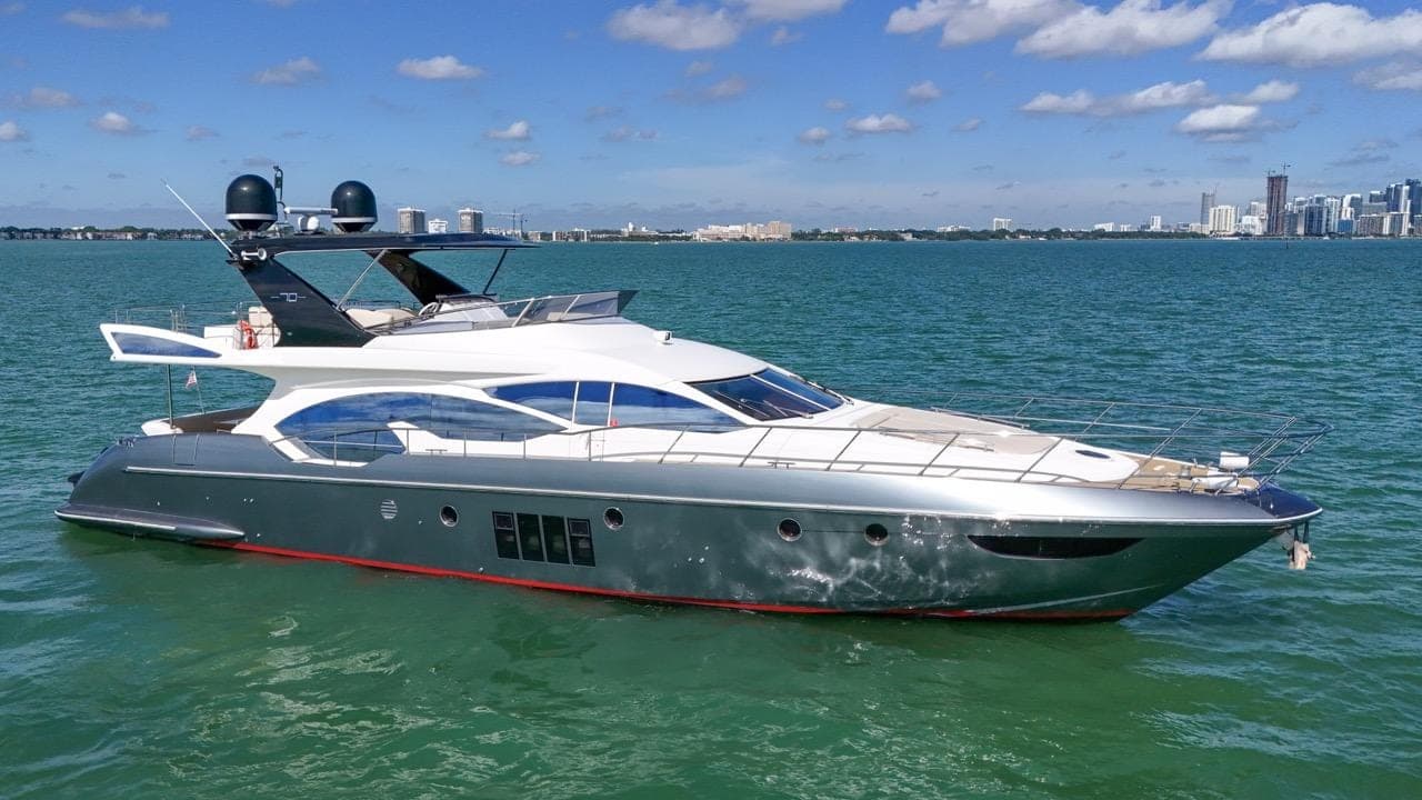 70' Azimut Fly — Azimut yacht charter in Miami, FL