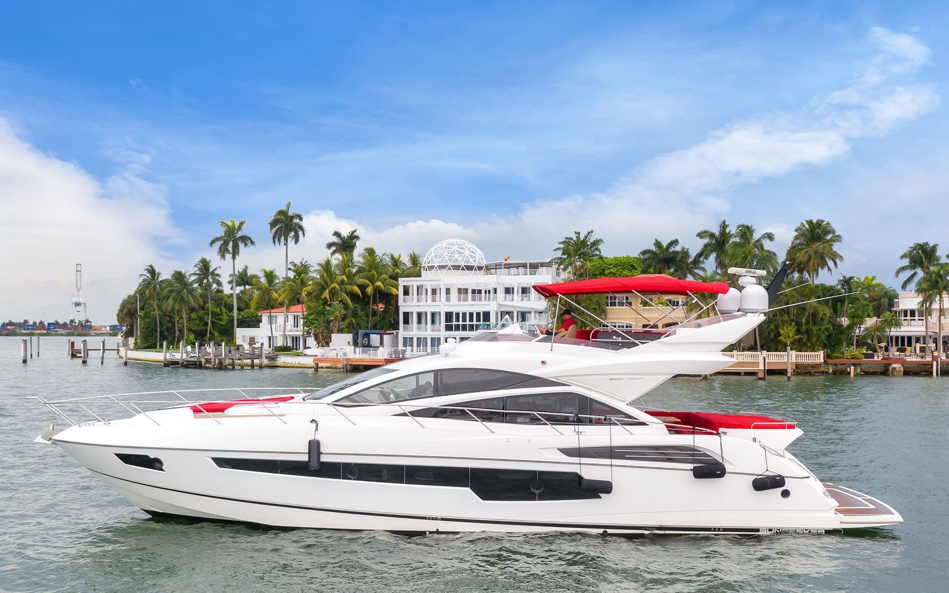 70' Sunseeker — Sunseeker yacht charter in North Miami Beach, FL