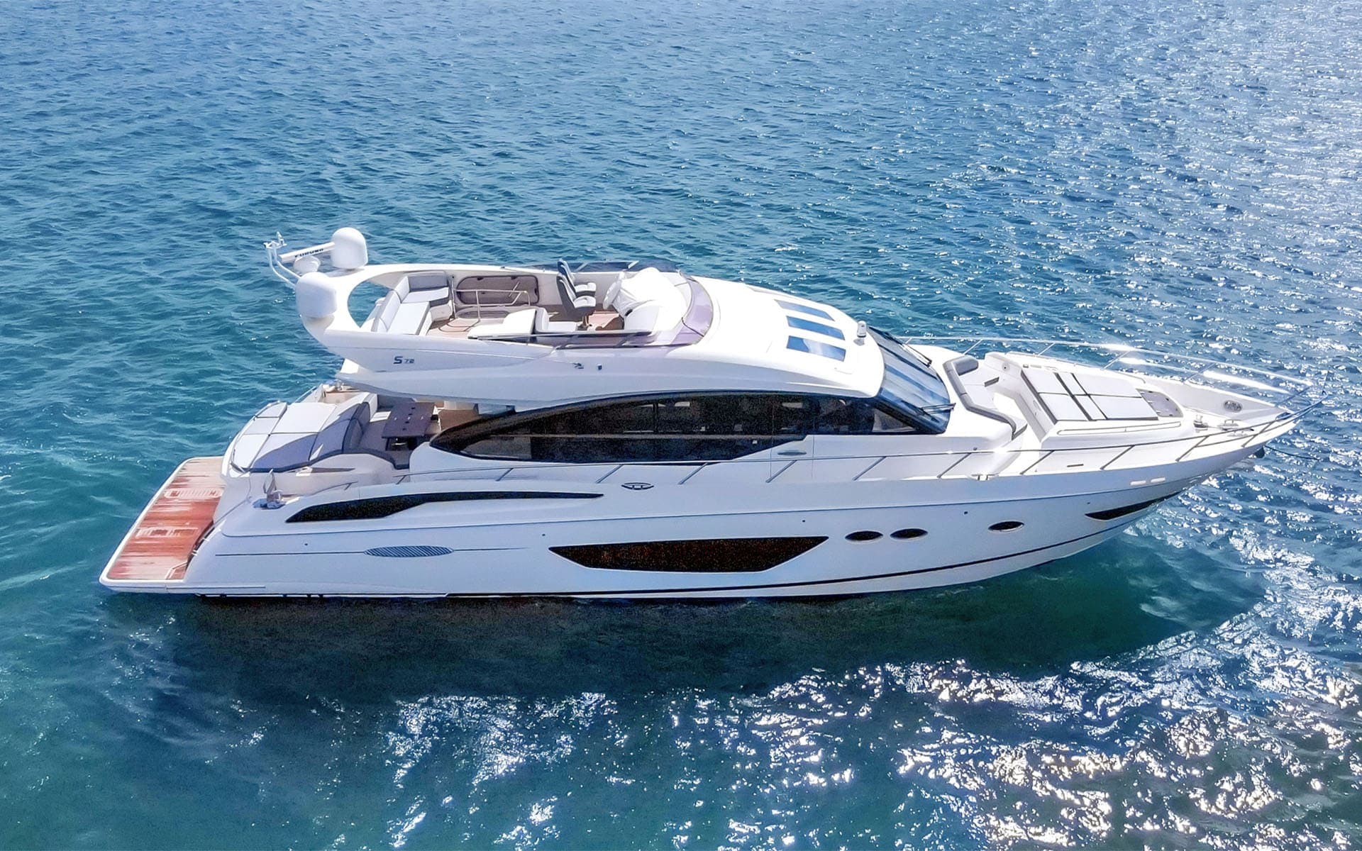 72' Princess — Princess yacht charter in North Bay Village, FL