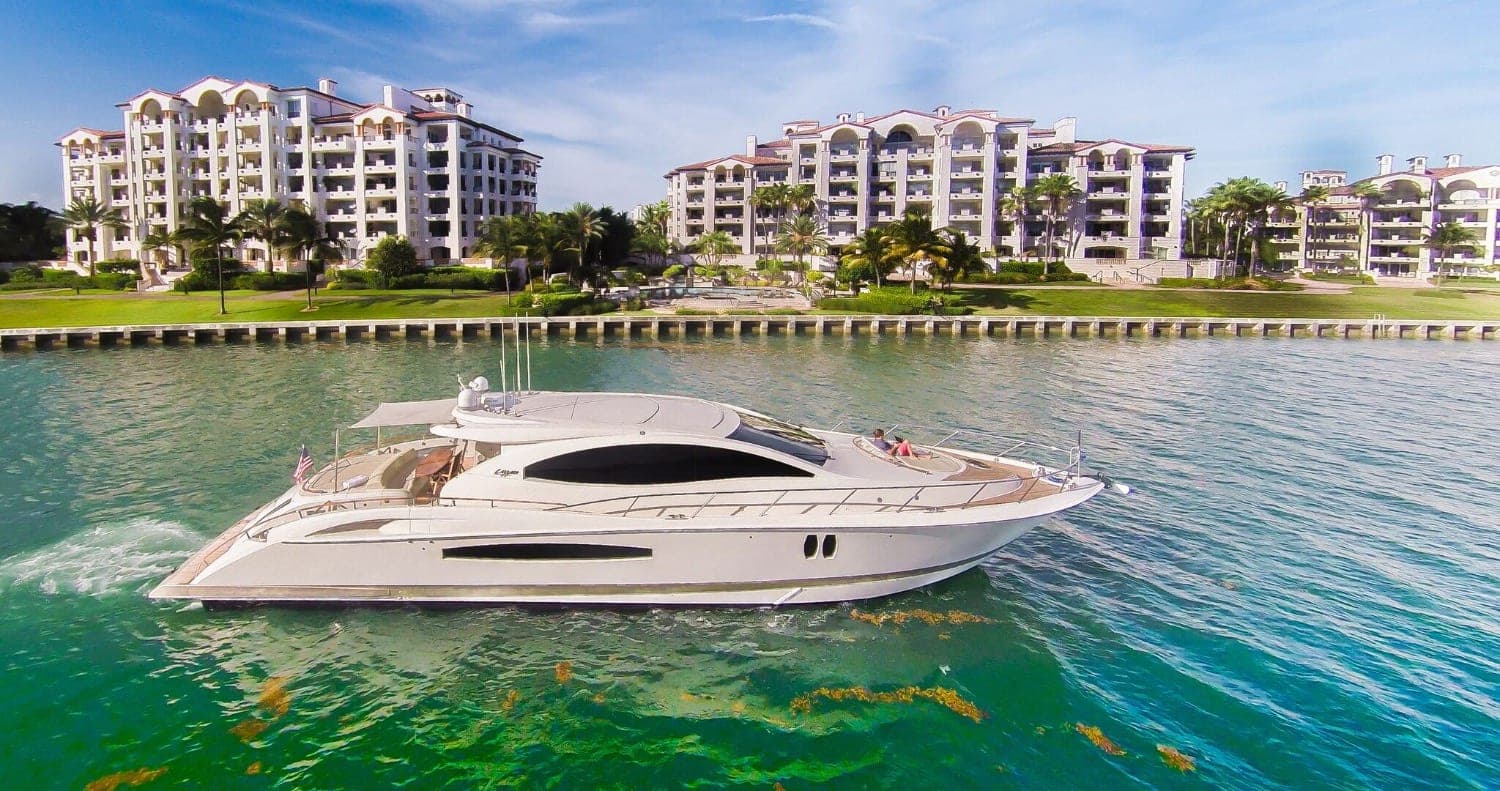 75' Lazzara LSX — Lazzara yacht charter in Miami Beach, FL