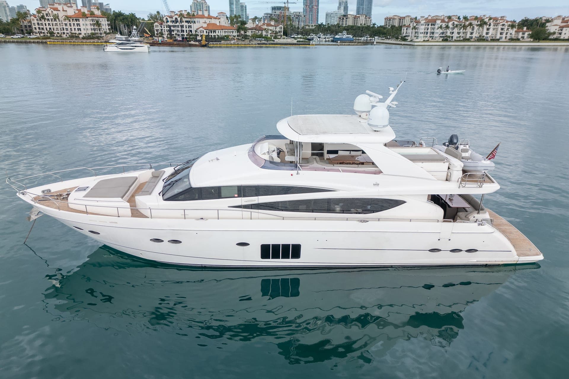  88’ Princess PFO — Princess yacht charter in Miami Beach, FL