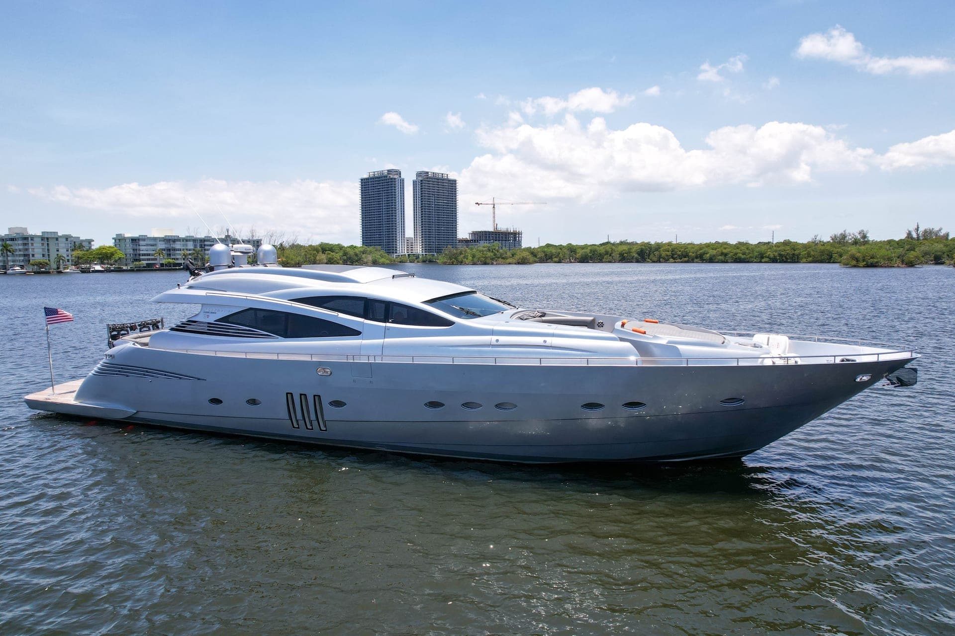 90' Pershing — Pershing yacht charter in Miami Beach, FL