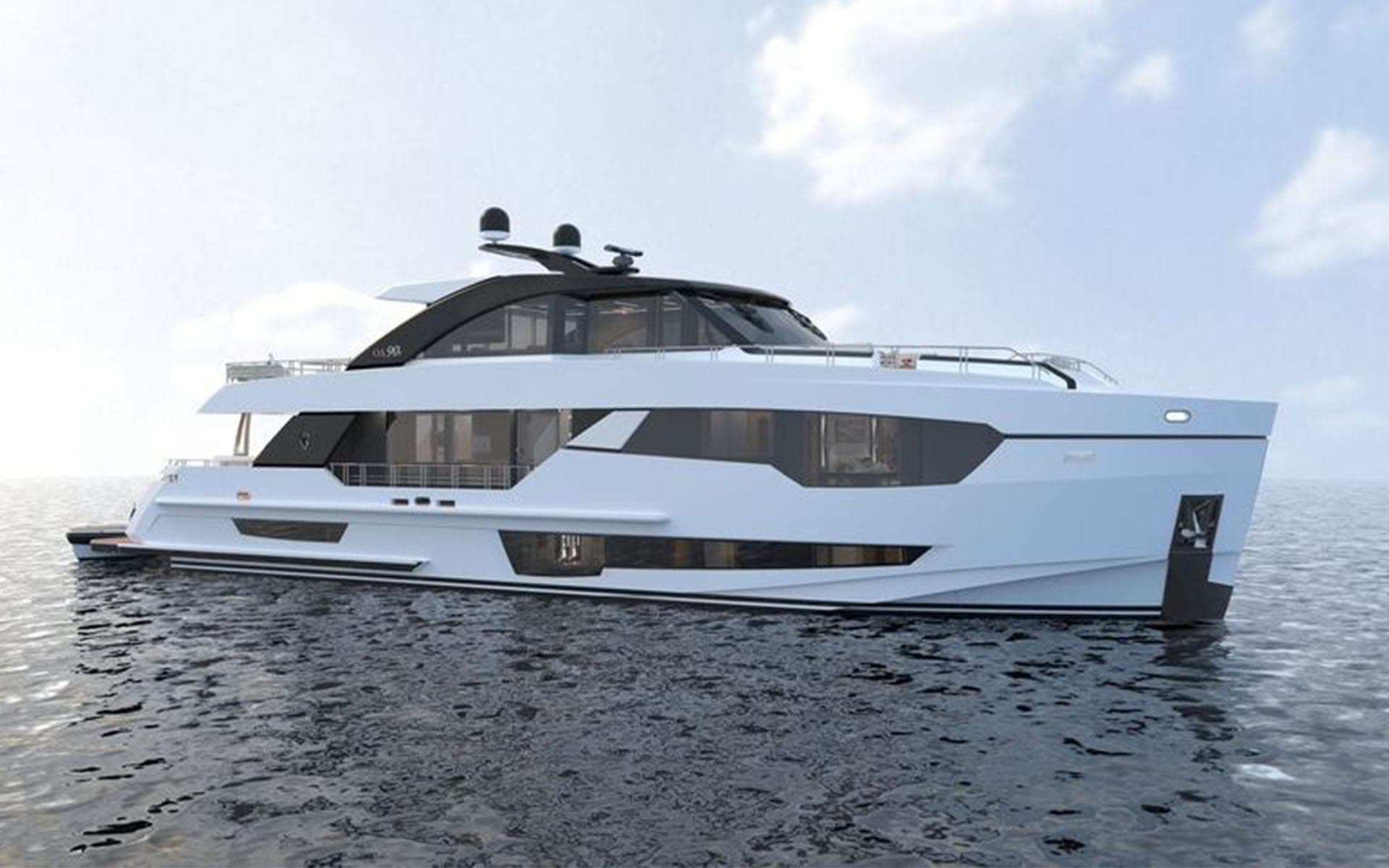 95' Ocean Alexander — Ocean Alexander yacht charter in Miami, FL